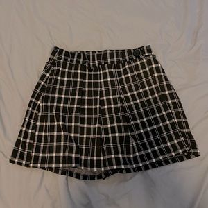 Hollister Plaid Skort